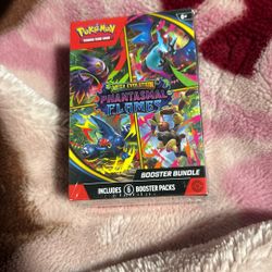 Pokémon Mega Evolution Phantasmal Flames Booster Bundle