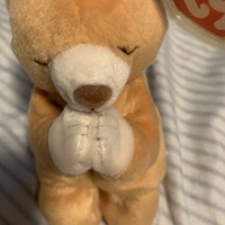 Beanie Original Buddy HOPE the Praying Bear. Retired. Rare. Tag errors. 