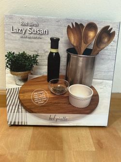 bel piatto Red Birch Lazy Susan