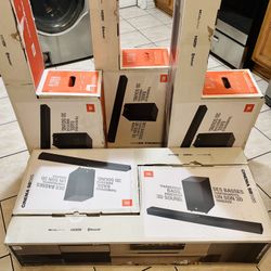 JBL Cinema SB595 3.1.2 Soundbar Home Theater Upgrade System – Dolby Atmos, Wireless Subwoofer,