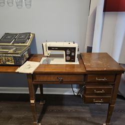Sears Kenmore Sewing Machine & Accessories