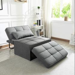 Vonanda Sofa Bed, Convertible Chair 4 in 1 Multi-Function Folding Ottoman