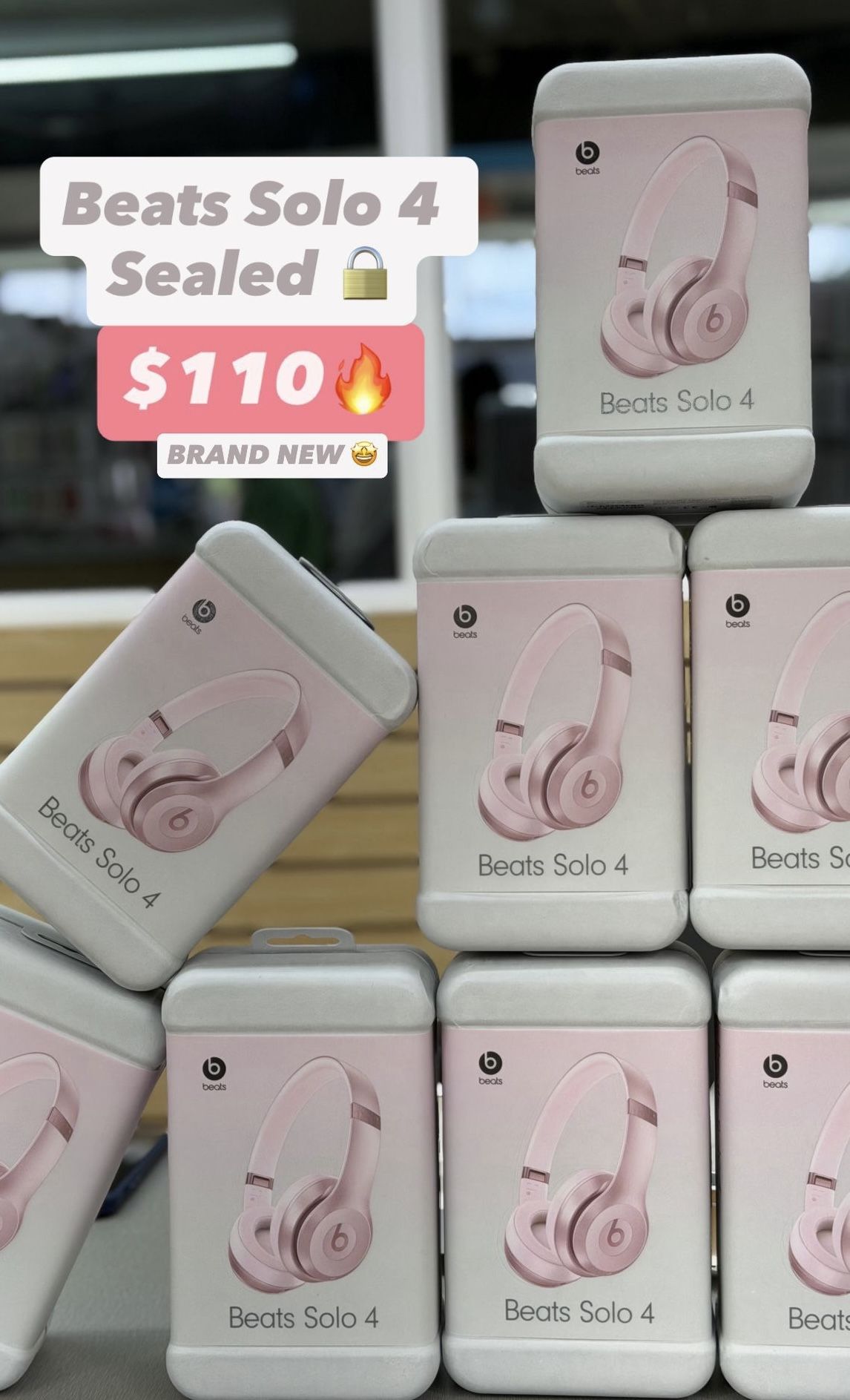 Beats Solo 4 Sealed Brand New