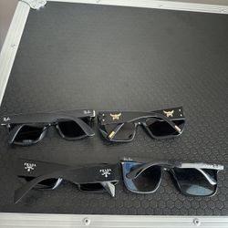 4 sunglasses 1MCM 1 Prada 2 ray ban firm on price 