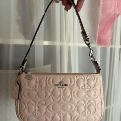 Pink Coach Nolita Purse