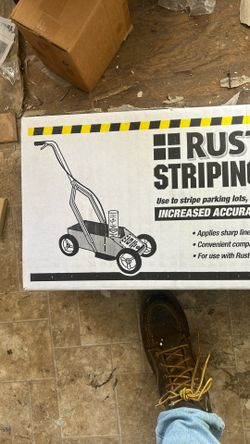 Rust Oleum, Striping Machine