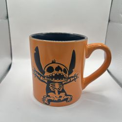 Disney Stitch Halloween Skeleton Cup/Mug 14oz.
