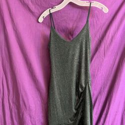 BNWOT Sparkly Emerald Green Dress