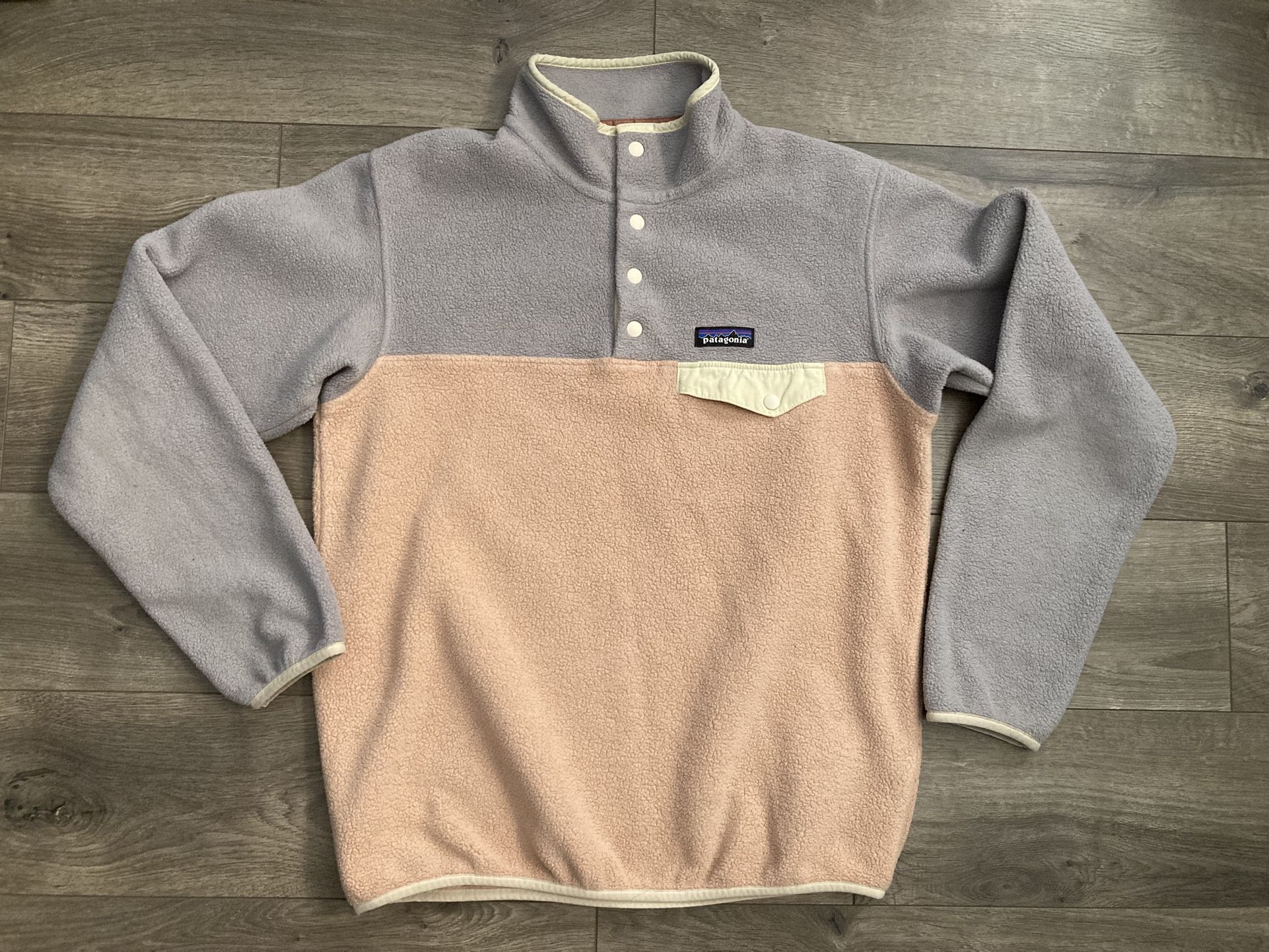 Patagonia Synchilla Snap-T Fleece Pullover Small Lightweight Sweater 1/4