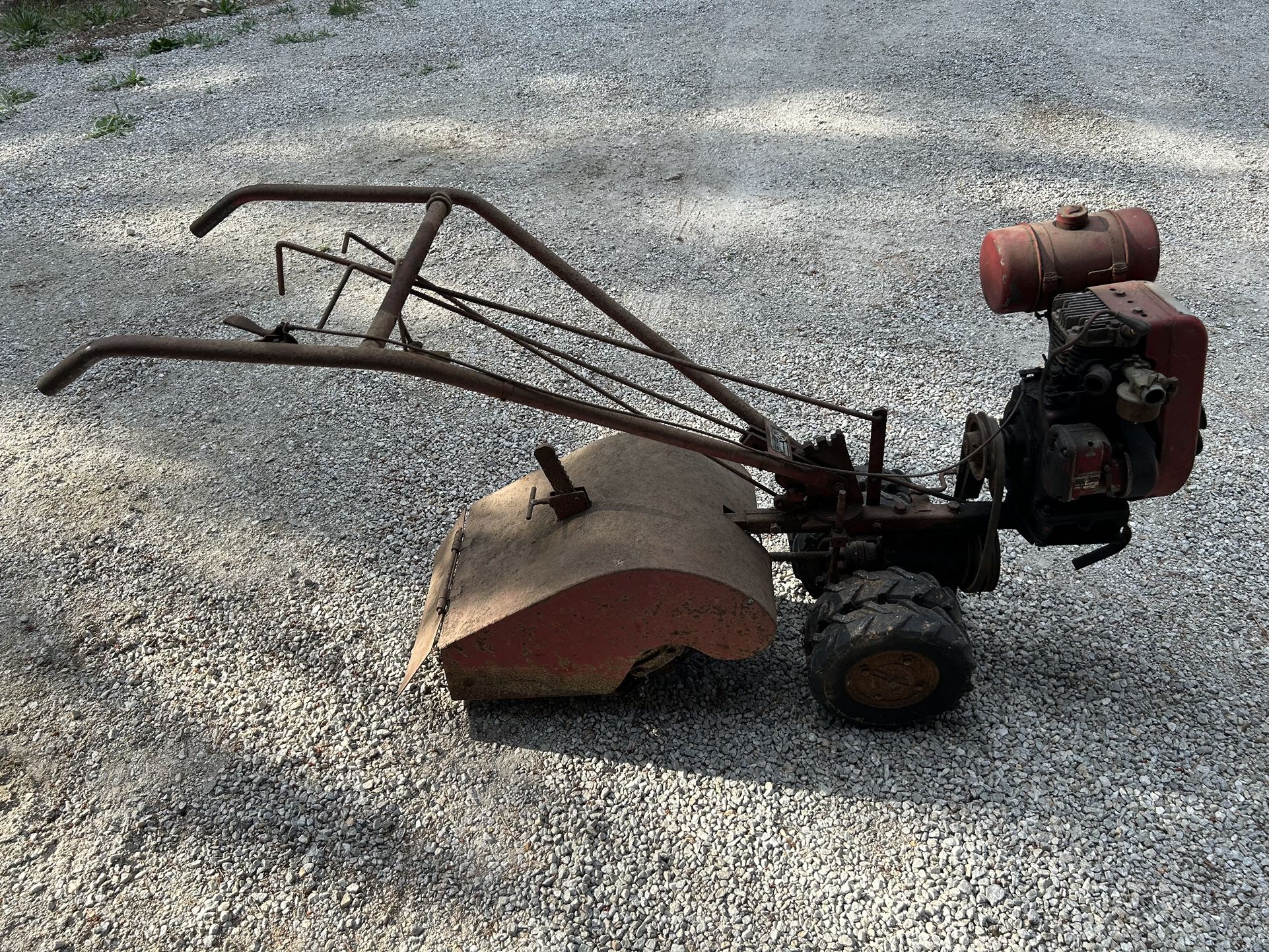 Antique Rotary Tiller 