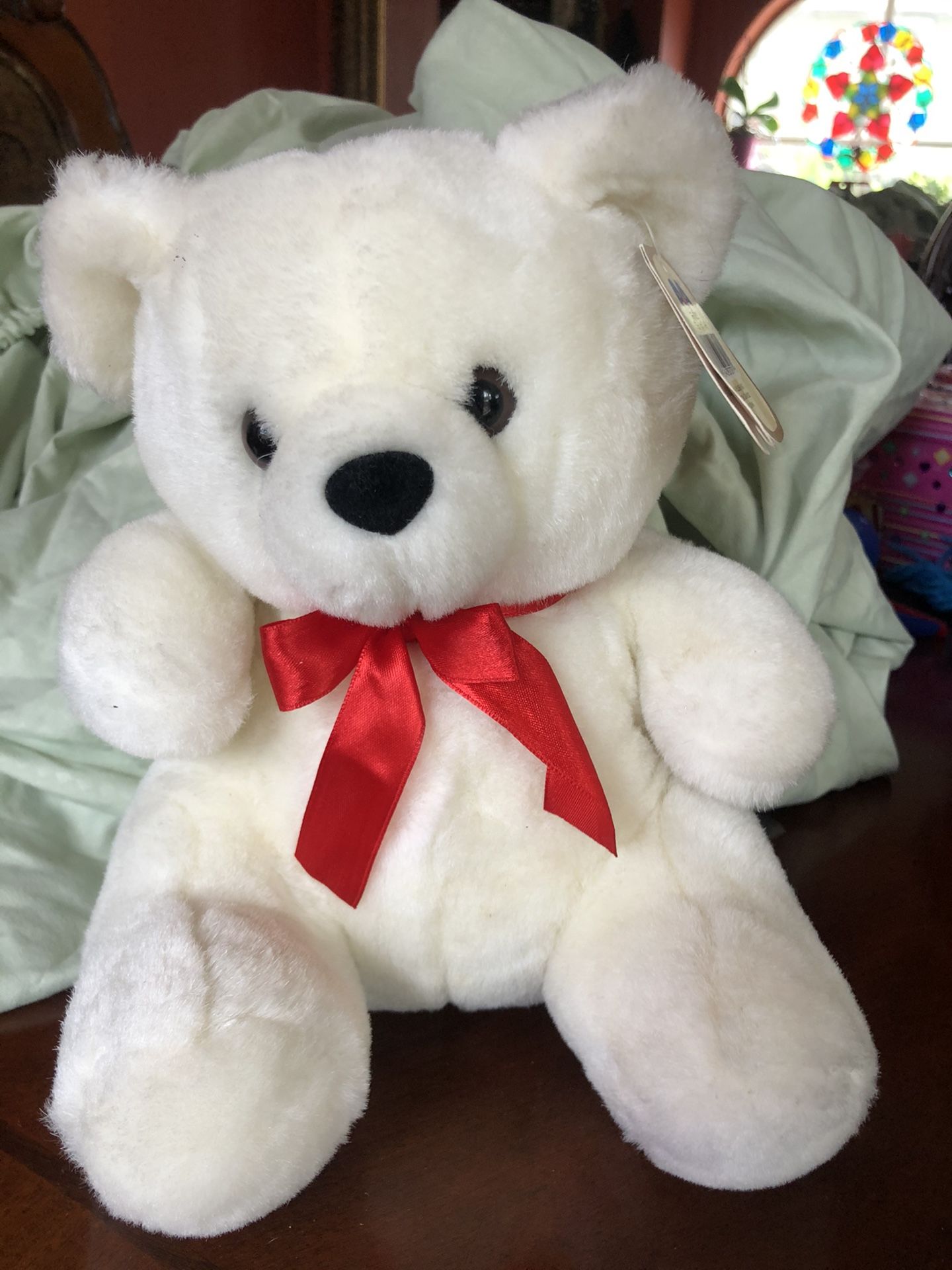 9” aurora plush teddy bear by a&a plush