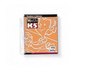 BJU Homeschool Math K5 Teacher’s Edition  Excellent condition