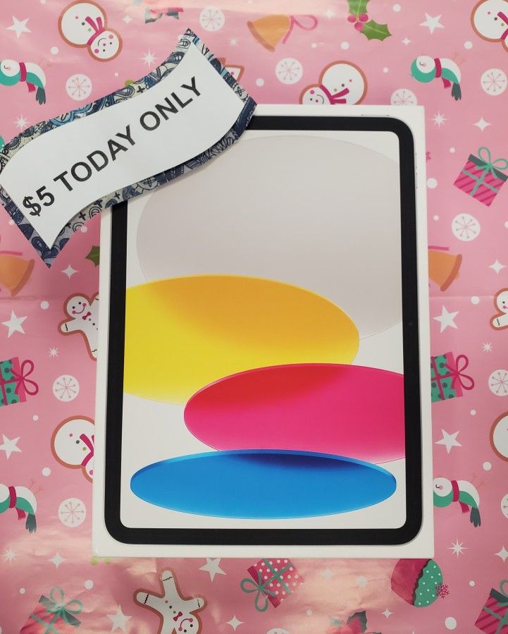 Apple IPad 10th Gen Tablet - Pay $5 DOWN AVAILABLE - NO CREDIT NEEDED
