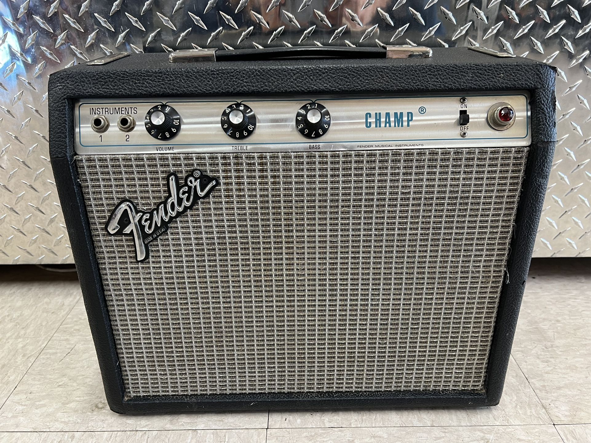 1970s Fender Champ Amp - As Is - *5245