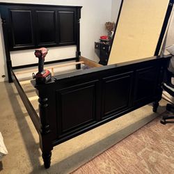  Queen Bed Frame With Or Without Mattress 