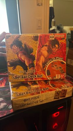 One piece set sail deck set