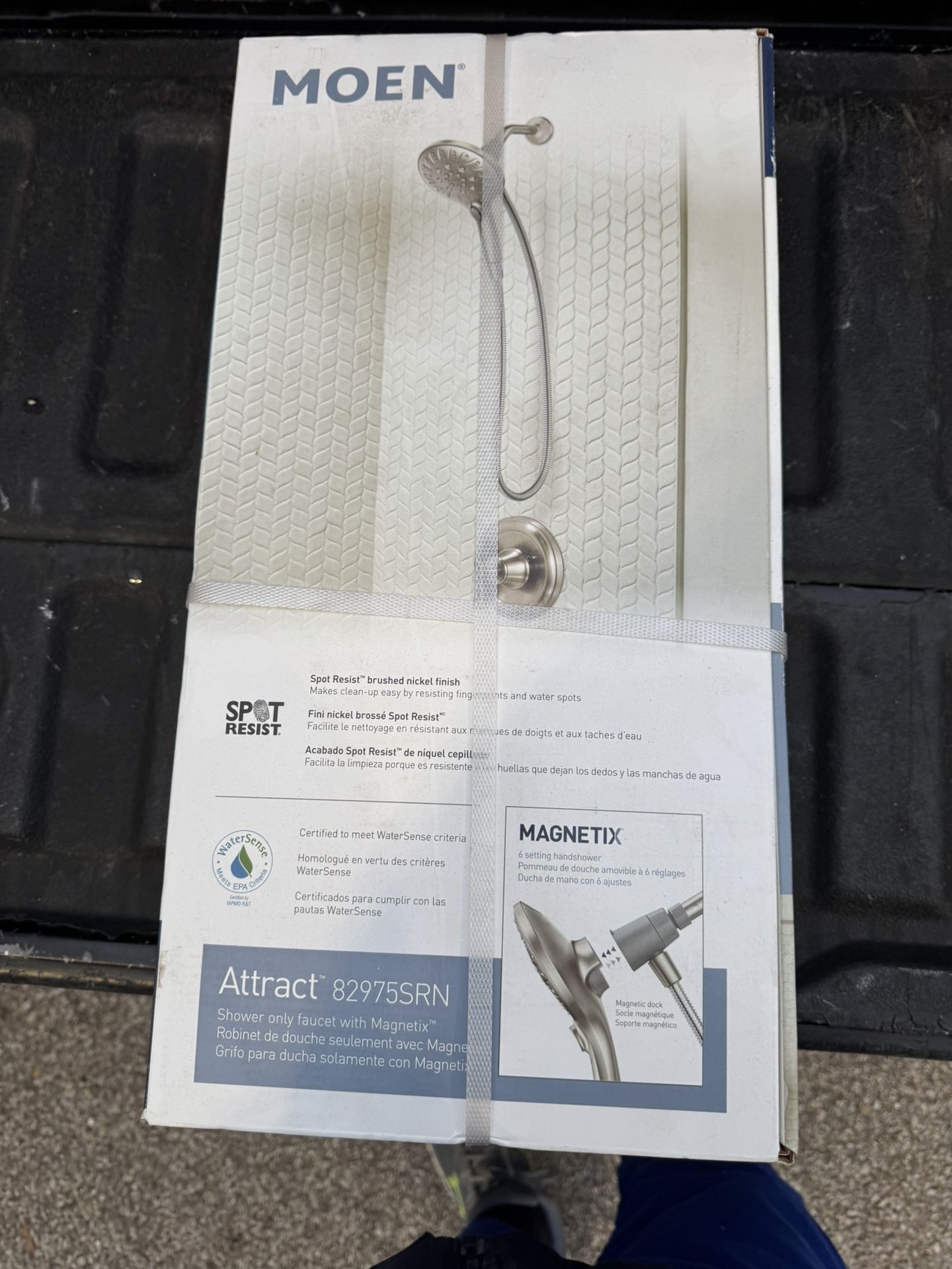 Moen Attract 82975SRN shower only faucet with Magnetix