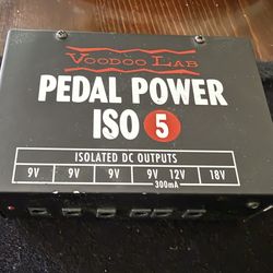 Voodoo Lab ISO5 Power And NYC Guitar Pedalboard
