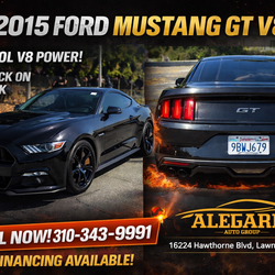 🚨 2015 Ford Mustang GT 5.0L V8 🚨
Black on Black – True American Muscle