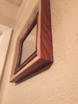 Reclaimed wood frame