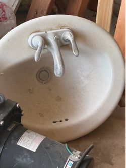 Sink with counter top