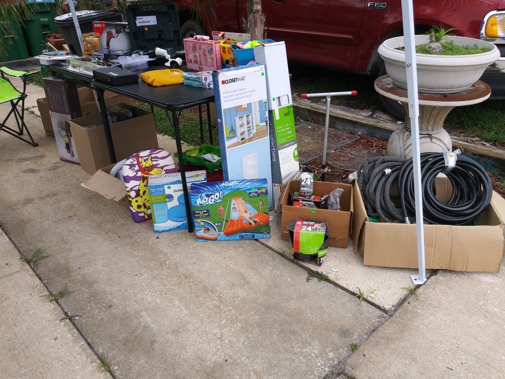 Garage sale today
