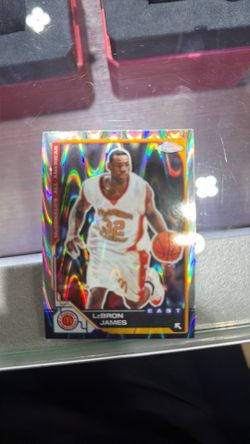 LeBron James rookie card