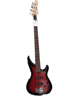 Guitar Research Hb32 Red Electric Bass Guitar
