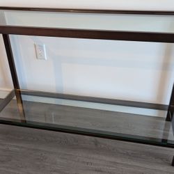 Crate And Barrel Console Table 