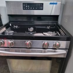 Stainless Steel (5) Burner Stove ($350)