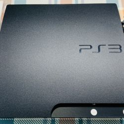Sony PlayStation 3 Slim [120GB Black PS3 Console] (CECH-2001A) With Box Tested!