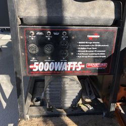 Generac 5000 Watt Portable Generator