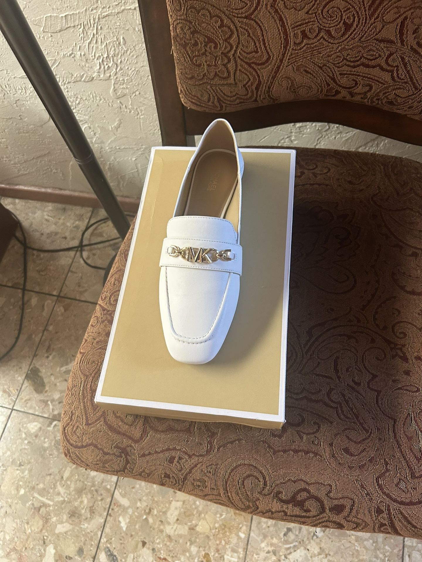 Micheal Kors Tiffany Leather Loafers 8.5
