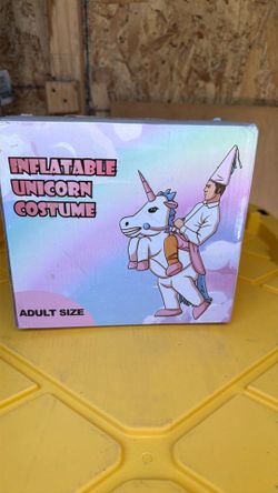 Inflatable unicorn costume