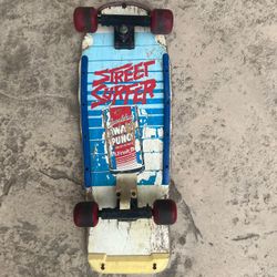 Street Surfer Skateboard Sparkling Hawaiian Punch 1980s Vintage