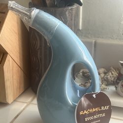 olive oil ceramic bottle
