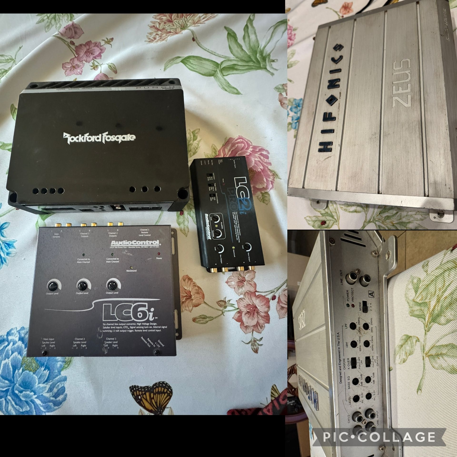 Amps, Audio Control
