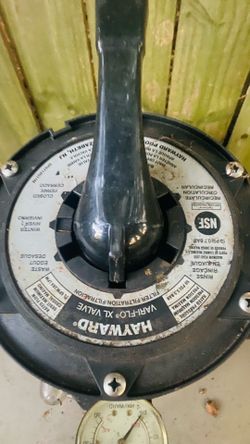 Pump and sand filter