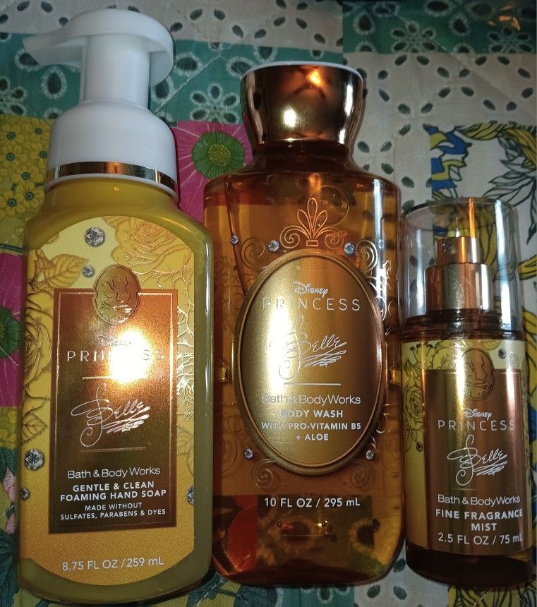 Bath And Body Works Princess Belle Bundle