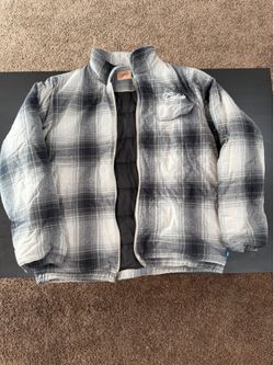Cookies SF Yellowstone Plaid Puffer Jacket - Men’s XL - EUC