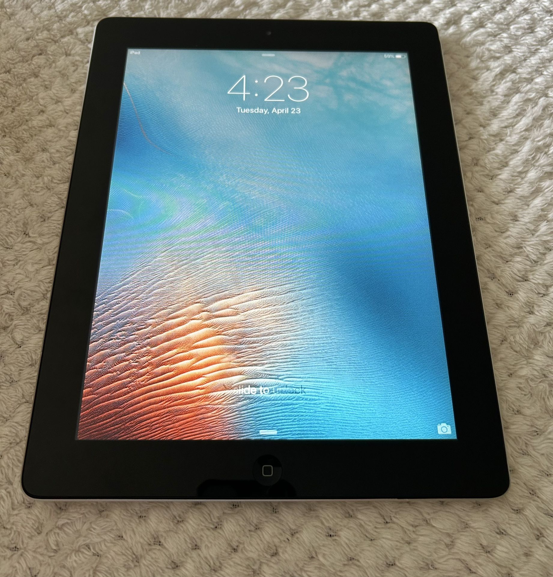 Apple iPad Wi-Fi 16GB Dual-Core 9.7” in excellent condition. $40