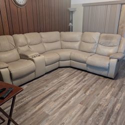 Leather Sectional Couch