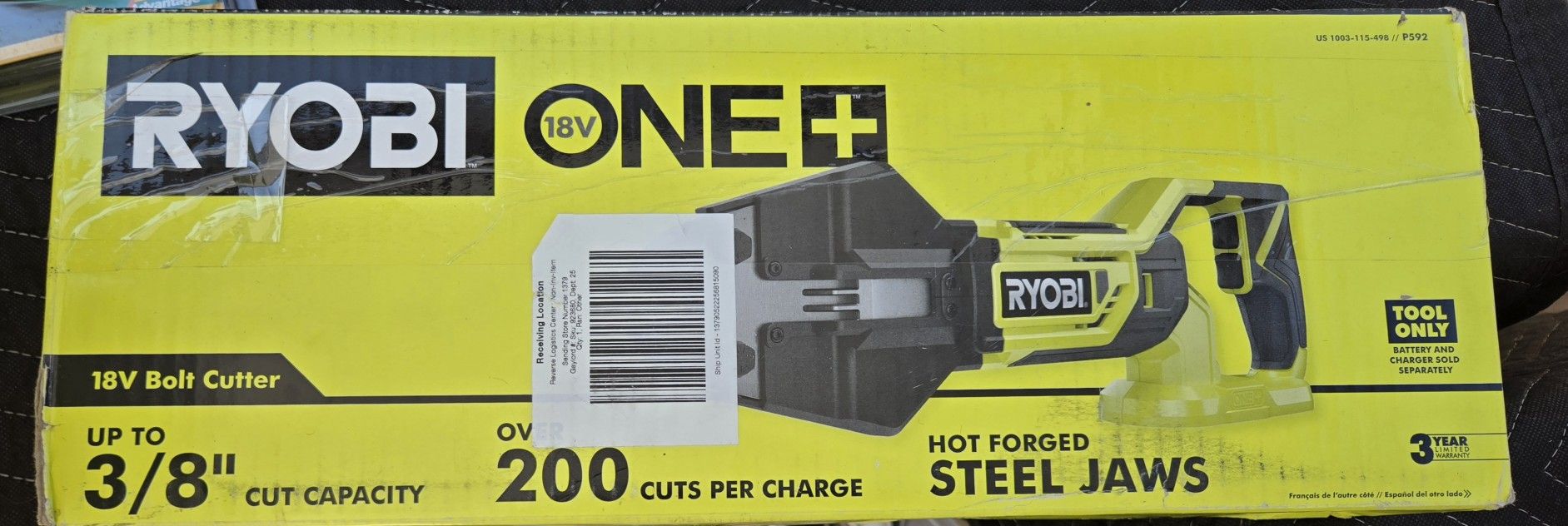 Ryobi Bolt Cutters (Tool Only)