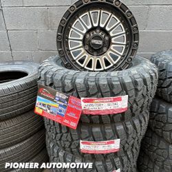 LT 265/70/17 MUD TERRAIN AND NEW RIMS 17” 6X139.7 TACOMA 4Runner Chevy Gmc Sierra