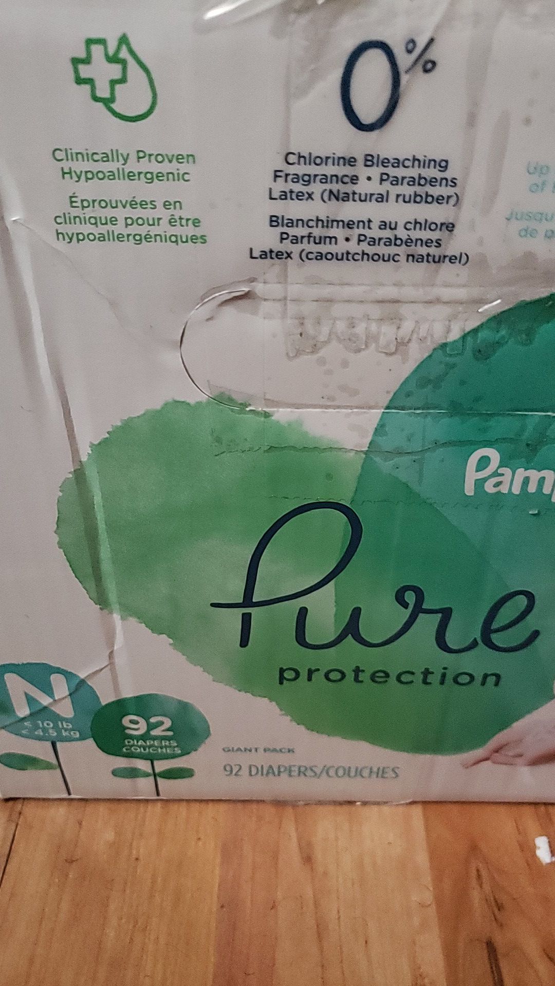 Diapers pampers Pure