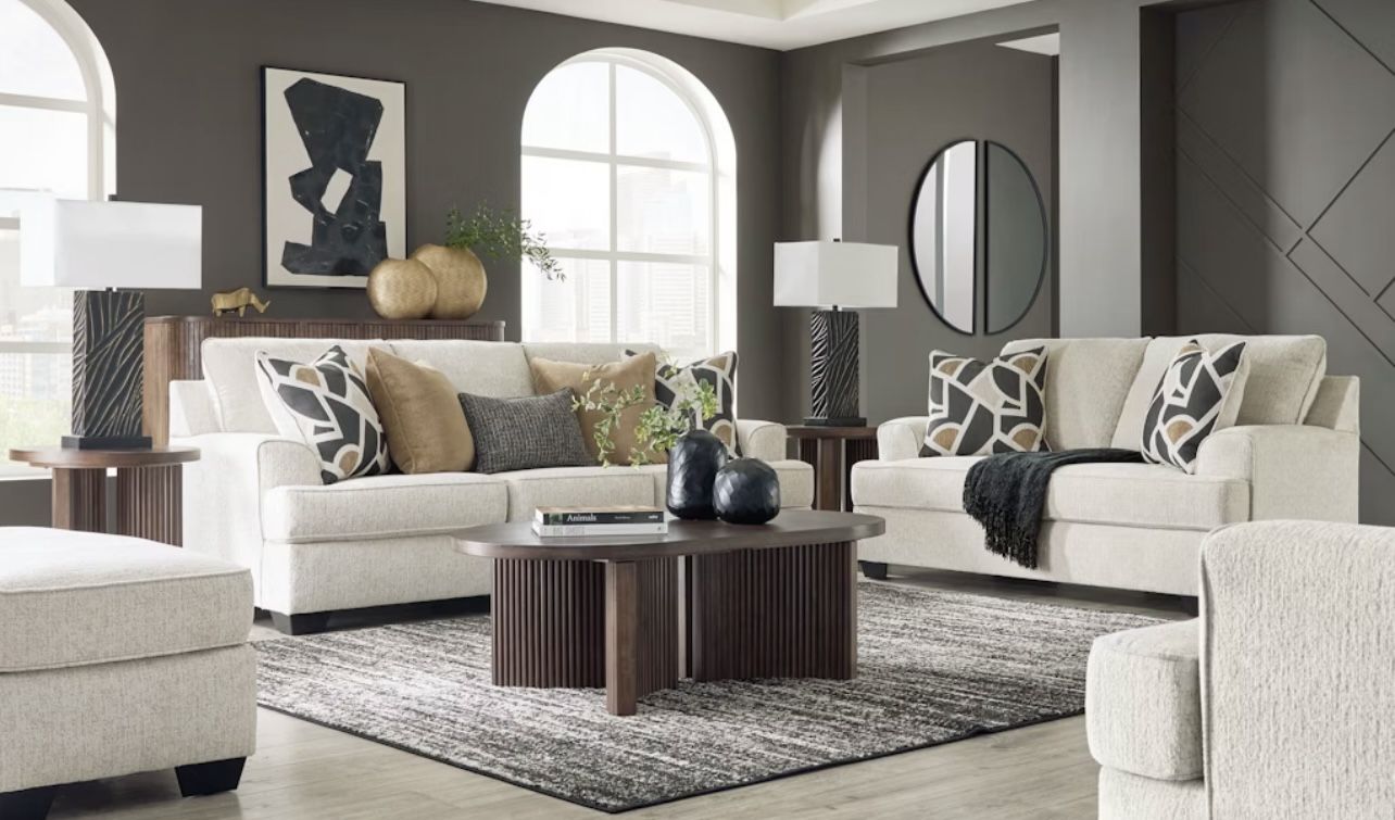 Amazing Deal! Ashley Sofa And Loveseat