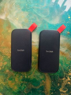SanDisk 2x Portable SSD Drives