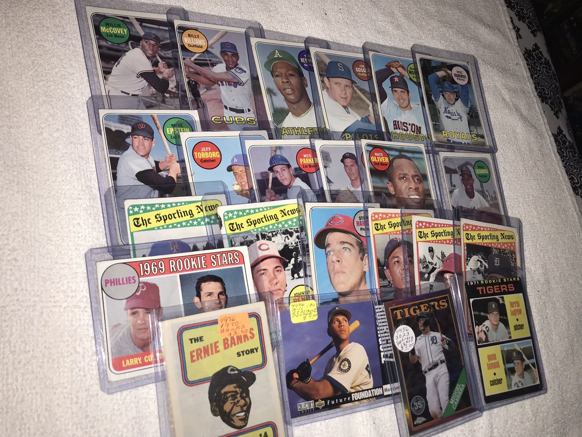 Vintage MLB Baseball Cards for Sale!