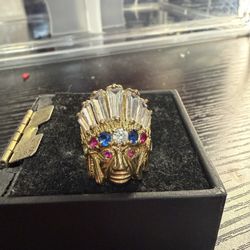 10k Chief Head Ring
