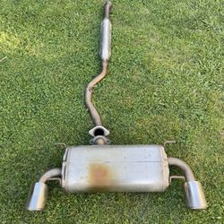 22-25 Toyota GR86 OEM Exhaust System Rear Muffler & Midpipe Genuine